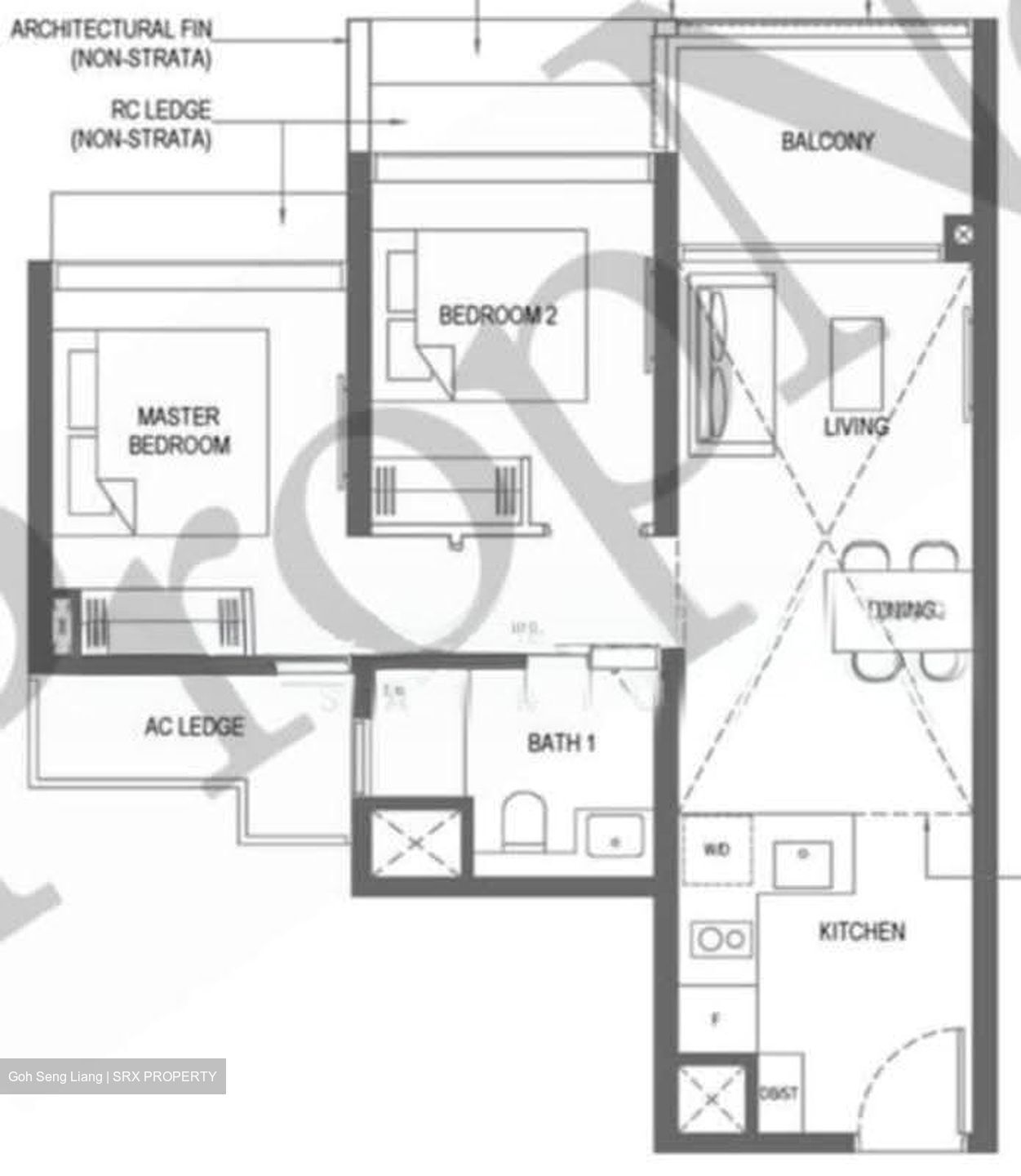The M (D7), Apartment #636938091